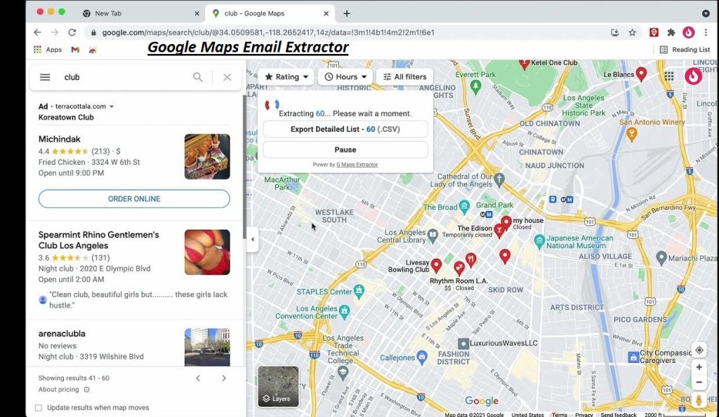 Google Maps Email Extractor 2.6.5.65 Crack & Keygen Download